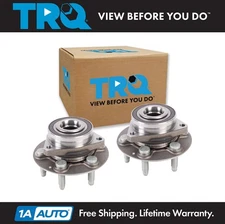 TRQ Front Rear Wheel Hub Bearings Set For 2019-2021 Chevrolet Blazer