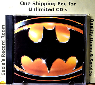 CD Batman Original Movie Soundtrack #B EX+++ NICE COPY Batdance PRINCE -COUPONS!