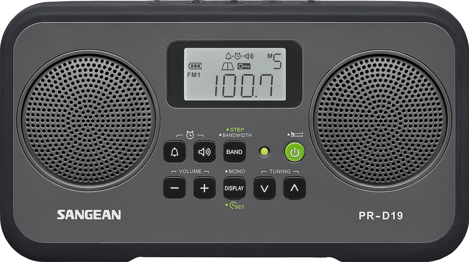 Radio - 1.4 W Rms - 2 X Alarm - Fm, Am (pr-d19bk) (prd19bk)
