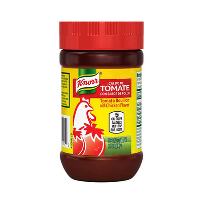 Knorr Tomato Bouillon Chicken Flavor Caldo de Tomate Con Sabor de Pollo
