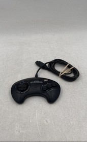 Sega Genesis MK-1631 Video Game Console w/ Controller Cables & 4 Game Cartridges