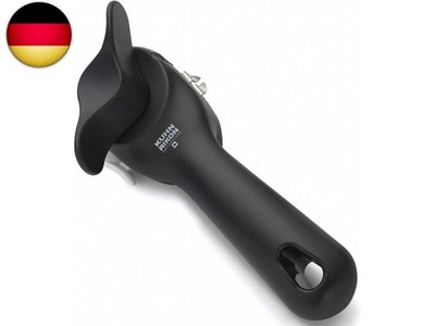 KUHN RIKON 22329 Küchenhelfer Öffner Auto Safety Dosenöffner schwarz, 8 x 2.5 x 