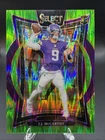 J.J. MCCARTHY 2024 SELECT CONCOURSE ROOKIE NEON GREEN SHOCK RC 127/599 VIKINGS