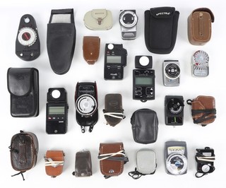 Lot of (20) Assorted Flash Meters Untested/Available As Is
