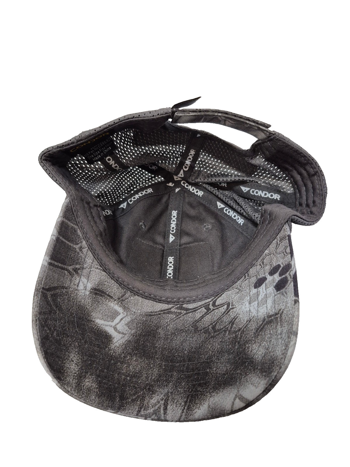 KRYPTEK CONDOR Tactical Hat Cap Strapback Gray Ca… - image 3