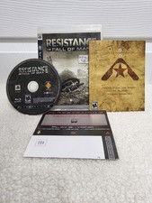 Resistance: Fall of Man (Sony PlayStation 3, 2006) PS3 CIB  VG
