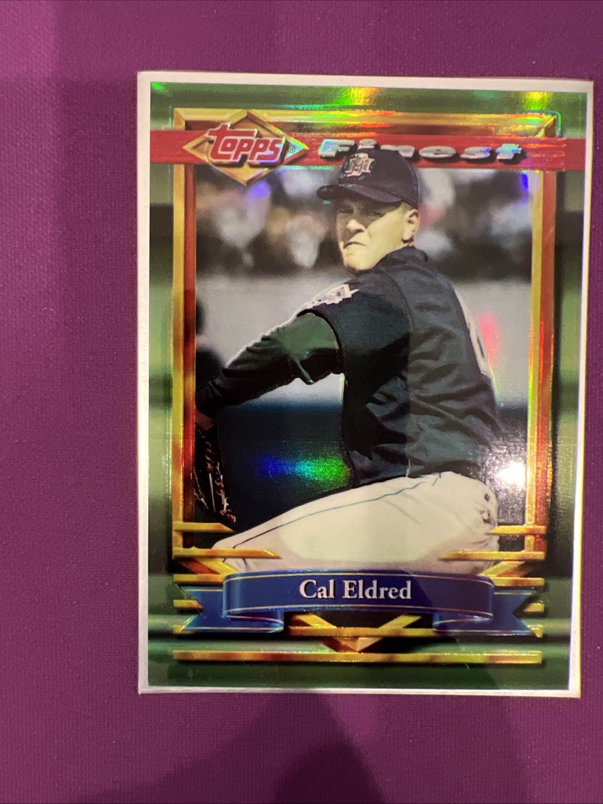 1994 Topps Finest - Cal Eldred #288 Refractor
