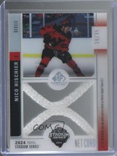 2024-25 Upper Deck SP Game Used 30/35 Nico Hischier #SSN-NH 1pe1