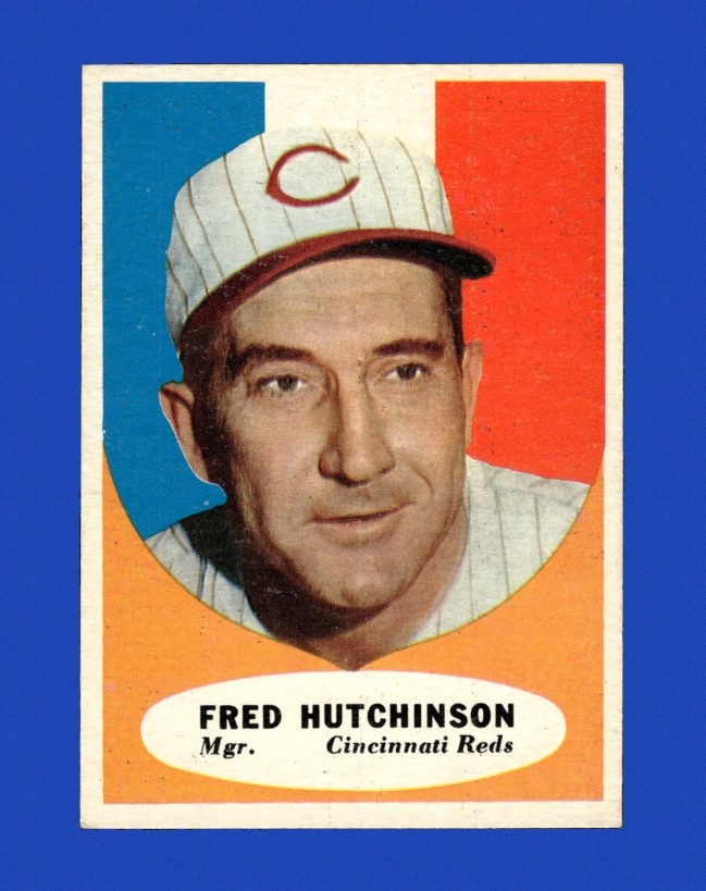 1961 Topps Set-Break #135 Fred Hutchinson Mgr EX-EXMINT *GMCARDS*