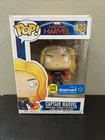 FUNKO POP! Captain Marvel Walmart Exclusive #432 Glow in the Dark - Brand New