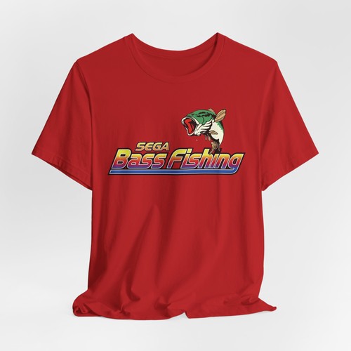 T-shirt manches courtes unisexe logo rétro Sega Bass Fishing Dreamcast années 2000 - Photo 104/109