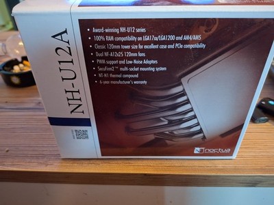 NH-U12A High-end 120mm single tower cooler  140mm class performance, 120mm size 