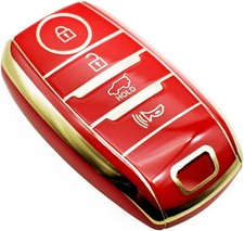 Key Fob Cover Compatible with Forte Koup NIRO Optima Rio Sorento Soul Sportage S