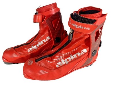 Alpina RJ Skate Racing Nordic Cross Country Ski Boots Size EU37 US5.5 NNN 3045