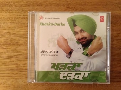 Kharka-Darka, Ravinder Grewal, Bhangra Punjabi, Rare, CD