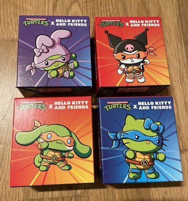 4x Mc Donald's Hello Kitty x Friends - McDonalds Happy Meal Turtles 2025 / SET