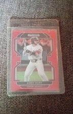 2022 Panini Prizm Draft Picks - Kody Huff #PDP206 Red Mojo Prizm (RC)