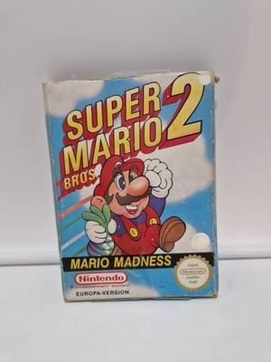 Super Mario Bros 2 - Mario Madness - Nintendo NES OVP PAL Europa Version