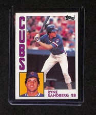 1984 Topps #596 Ryne Sandberg
