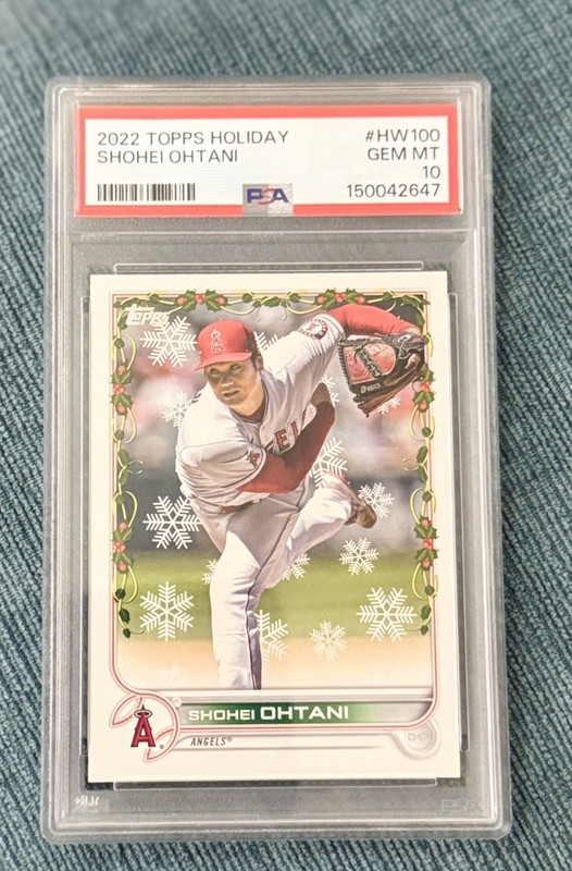 2022 Topps Holiday - Shohei Ohtani #HW100🔥🔥🔥⚾️⚾️⚾️