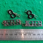WW1 8th Service Battalion Kings Royal Rifles Shoulder Title Badge KRR