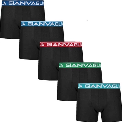 5 Stück Herren Boxershorts M-XXXL Baumwolle Unterhosen Boxer Shorts Farbig 026 - Bild 1 von 4