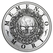 2 oz Silver Round - Latin Allure Series: Memento Mori