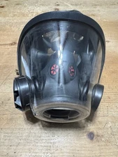 Scott AV-3000 HT Fire Fighter SCBA Mask Amp Bracket SIZE Medium 4-pt harness 2Z