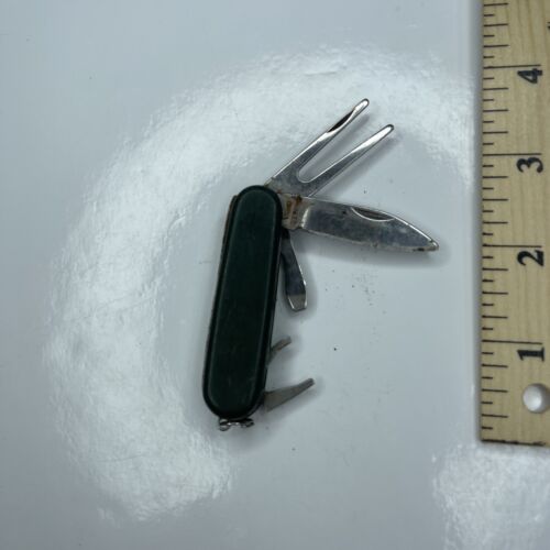 Navaja de bolsillo utilitaria militar plegable de resina verde de acero inoxidable - Imagen 5 de 6