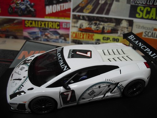 50531 NINCO LAMBORGHINI GALLARDO BLANCPAIN NEW SLOT CAR 1/32 - Imagen 8 de 11