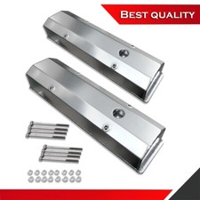 Tall Valve Covers Suit Chevy Sbc 283 327 350 400 1958-1986 Fabricated Aluminum