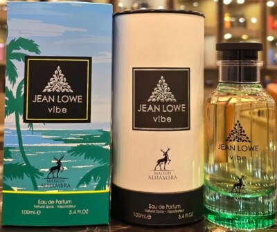 ジェントル&ラブラバセット Jean Lowe Vibe & Azure Eau De Parfum Set by Maison Alhambra, 100ml