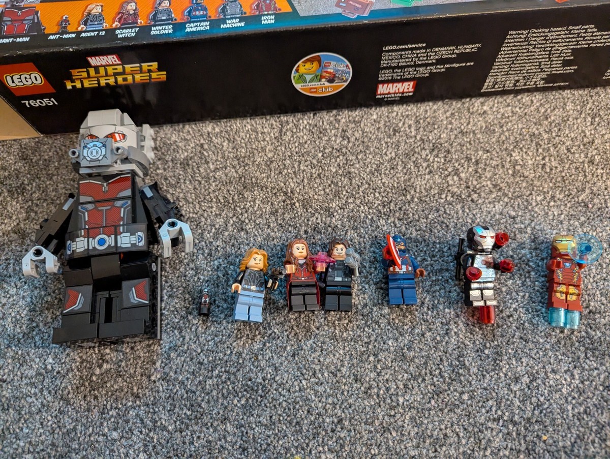 Civil War Lego Spider Man 2016 Sets Lego 76051 Marvel Civil War