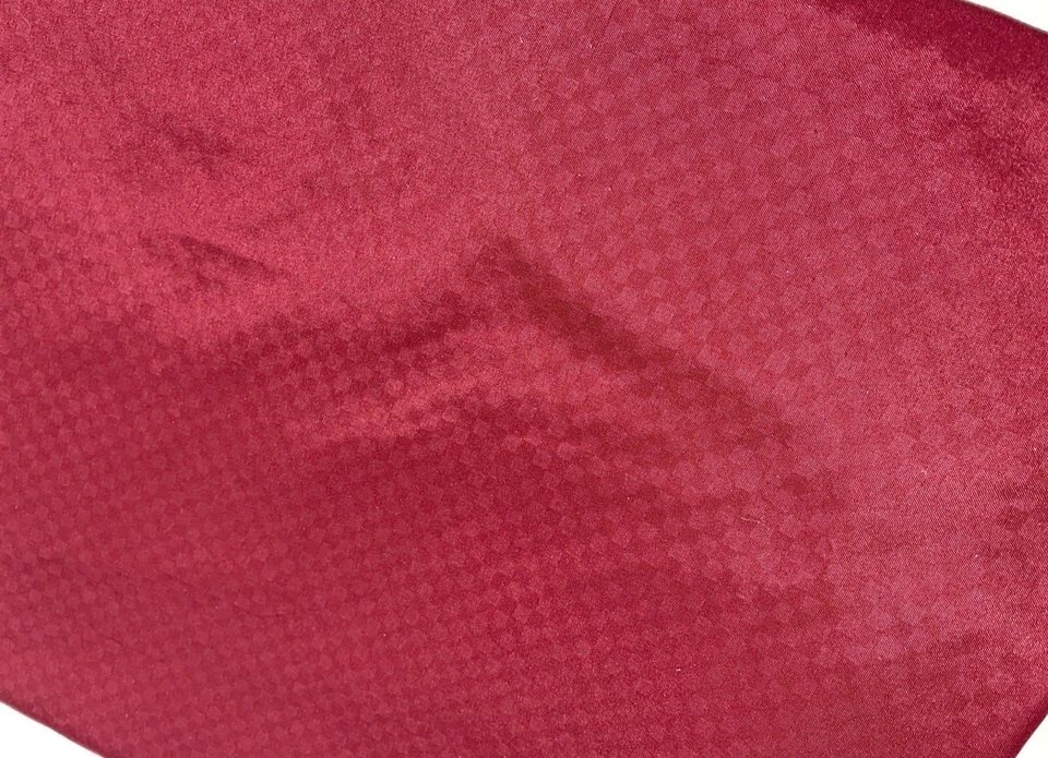 Juego de sábanas de tamaño completo ropa de cama fundas de almohada planas rojas microfibra 3 piezas estampado de diamantes Foto 4 de 4