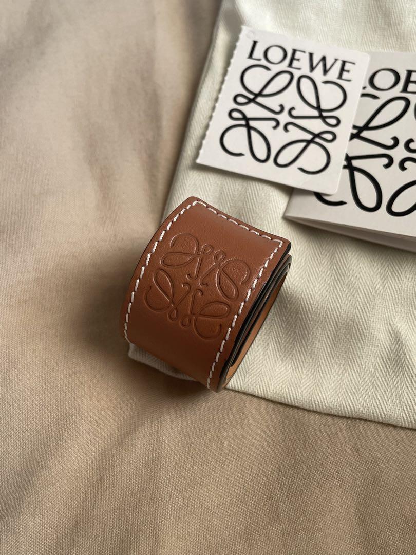 LOEWE ロエベ Jewe Small Slap Bracelet Tan LOEWE ロエベ Jewe Small Slap Bracelet Tan Loewe Slap