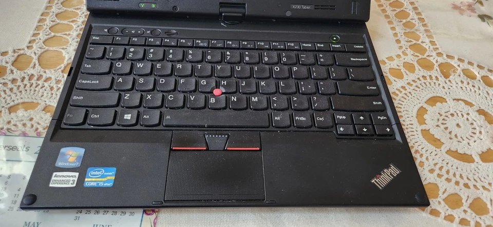 Lenovo ThinkPad X230 Tablet 12" Laptop i5-3rd Gen 3320M CPU 4GB RAM 512 GB HDD - Image 3 of 4