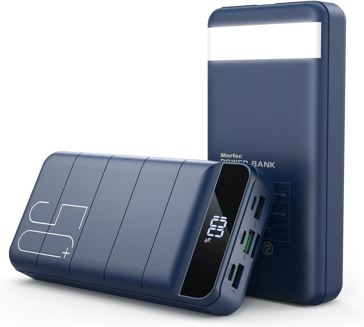 Portable Charger Power Bank 50000mAh Fast Charging 22.5W USB C Battery Pack Char-image