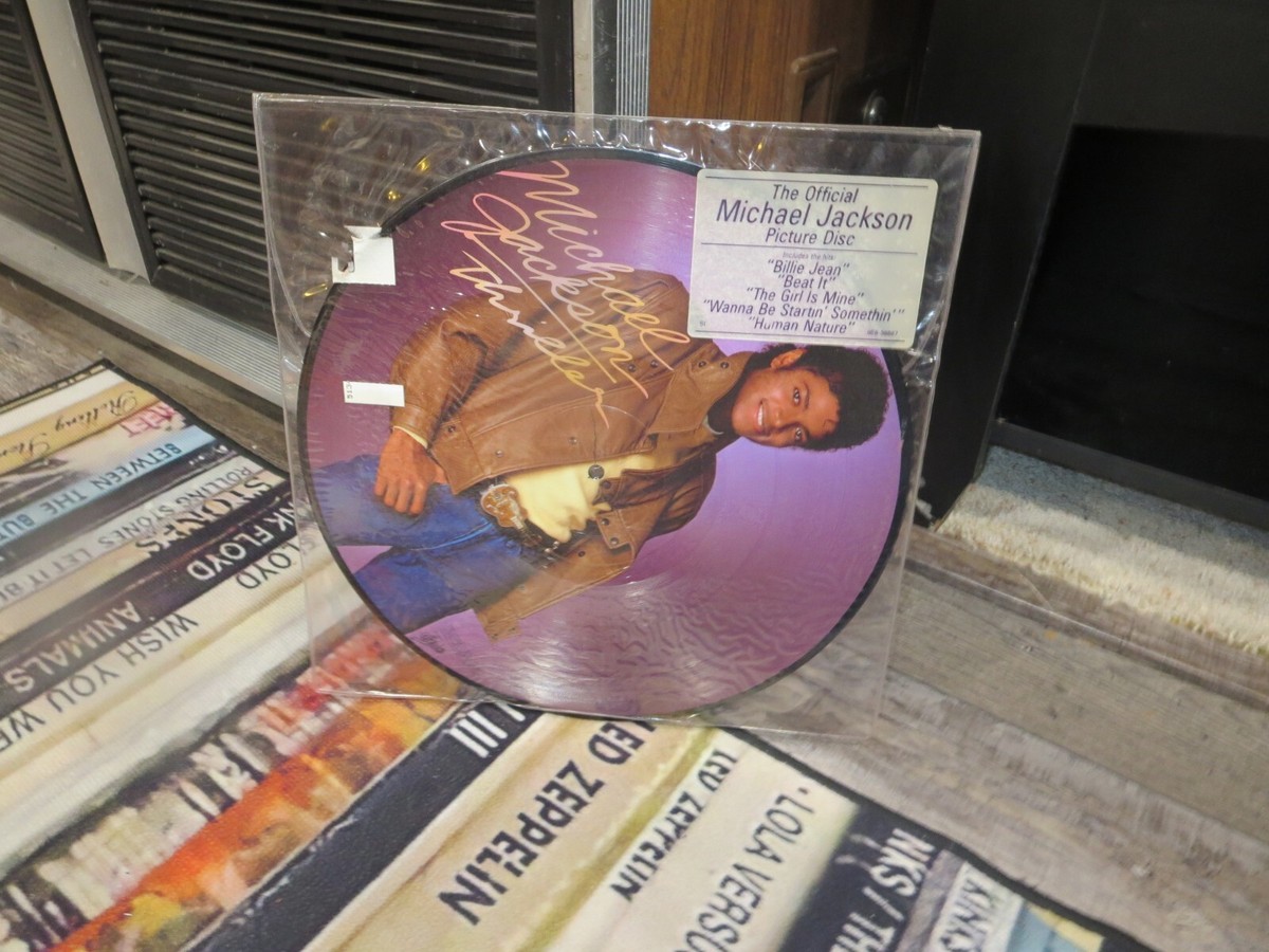 #187-20-1983-2 Htm様 MICHAEL JACKSON THRILLER OFFICIAL PICTURE DISC VINYL LP 8E8