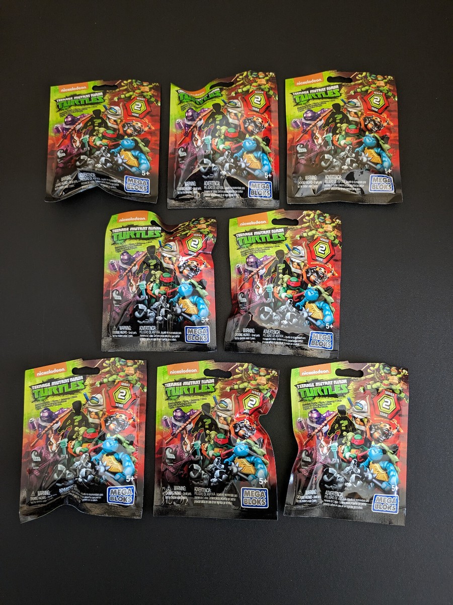 Mega BloksTeenage Mutant Ninja Turtles Series 2 Complete Set of 8