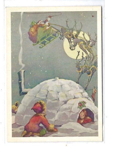 Santa Claus Nostalgic Art Collection Cover Dec. 1937