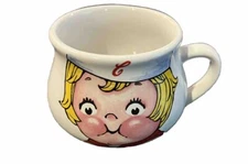 Vtg Campbells Soup Mug Cup 1998 16oz Bowl Houston Harvest-Very Good Condition