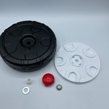 Cozy Coupe Wheel Replacement Part One 6pcTire Set Tophat Hubcap Little Tikes New