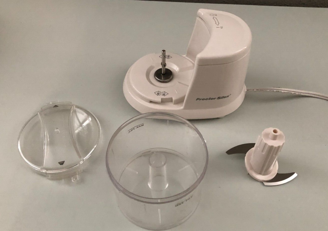 Proctor Silex Food Chopper Compact Model 72500R 1.5Cup Capacity, Small