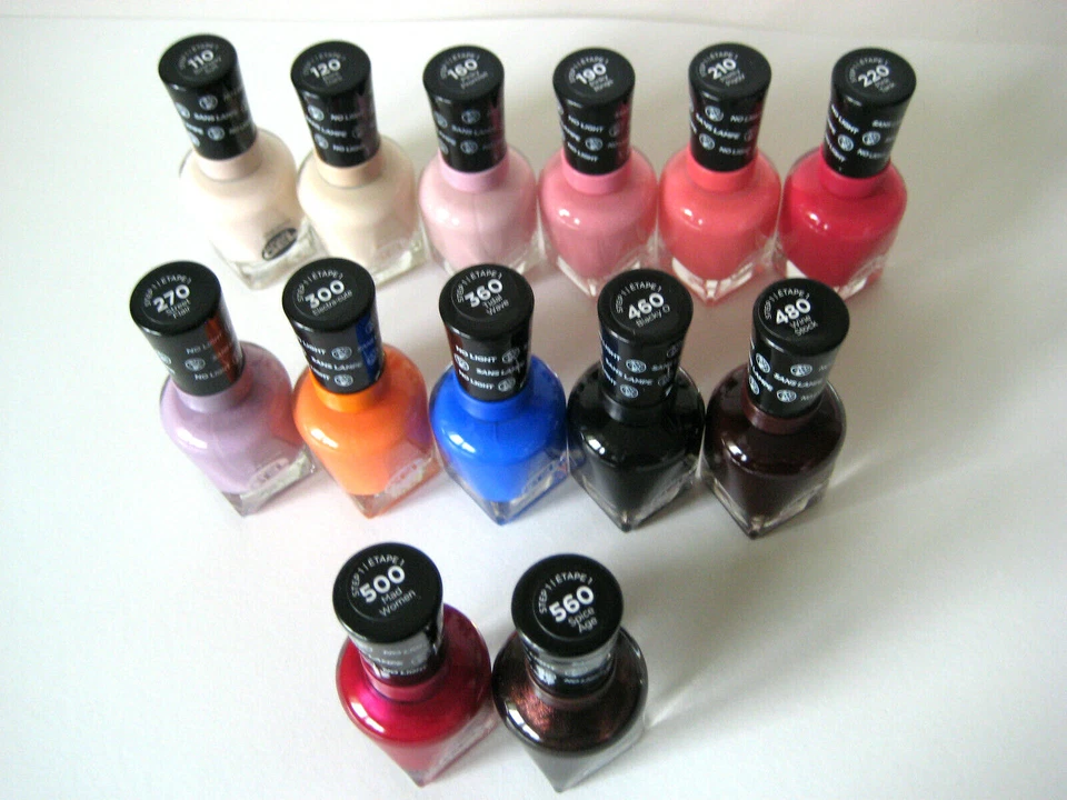 Sally Hansen Miracle Gel Nagellack ohne UV Licht - über 100 verschiedene Farben - Bild 2 von 2