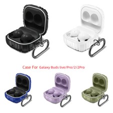 Silicone Cover Case Skin for Samsung Galaxy Buds Live/Pro/2/2 Pro Headphones