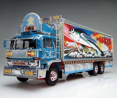 Aoshima 1/32 TRUCK-YAROU No.2 ICHIBANBOSHI NEPPU 5000KM Model Kit