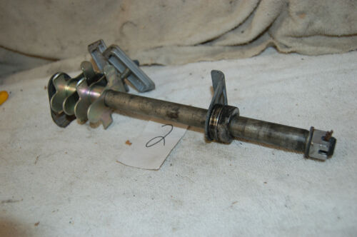 2007 SUZUKI SV650S REAR AXLE WITH SPACERS AND CHAIN ADJUSTERS - Picture 3 of 4