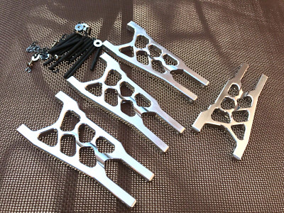 Aluminum Heavy Duty Front and Rear A Arms for Traxxas X-O1 Sil