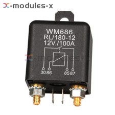 1-10PCS 12/24V 100/200A 4Pin Automotive Relay Normally Open Switch Relay For Car
