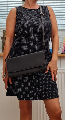Handbag Genuine Leather Designer Victoria Italy - Picture 3 of 10